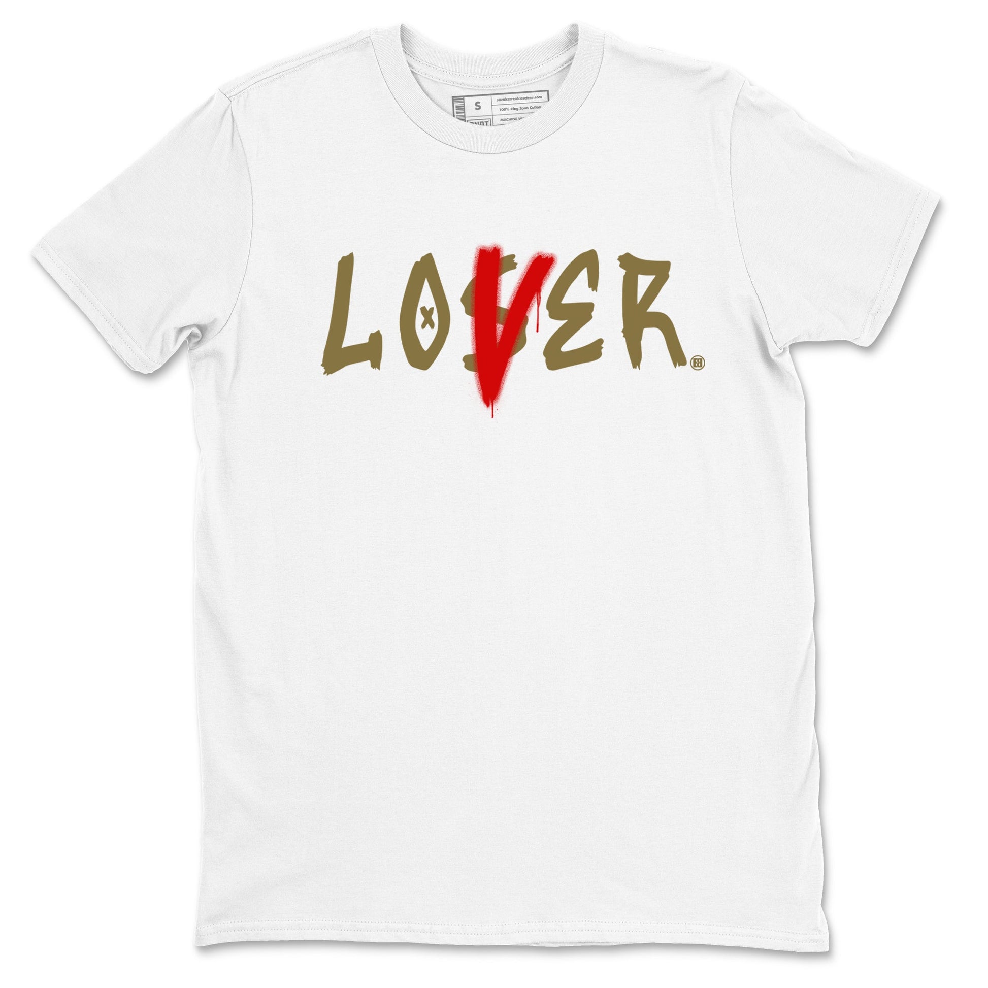 9s Olive shirts to match jordans Loser Lover sneaker match tees Air Jordan 9 Olive match shoes to clothes SNRT Sneaker Tees unisex cotton White 2 shirts