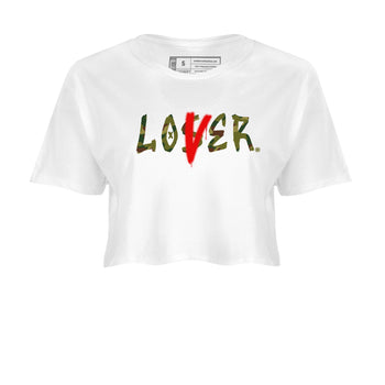 Air Max 90 Duck Camo shirts to match jordans Loser Lover sneaker match tees Air Max 90 Reverse Duck Camo match shoes to clothes SNRT Sneaker Tees unisex cotton White 2 crop tee
