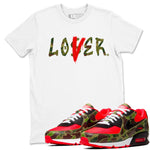 Air Max 90 Duck Camo shirts to match jordans Loser Lover sneaker match tees Air Max 90 Reverse Duck Camo match shoes to clothes SNRT Sneaker Tees unisex cotton White 1 shirts