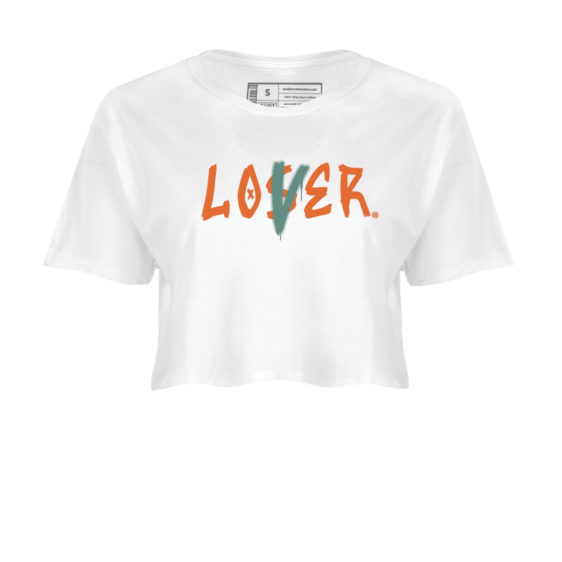 Dunk Low Ceramic shirts to match jordans Loser Lover sneaker match tees Dunk Ceramic match shoes to clothes SNRT Sneaker Tees unisex cotton White 2 crop tee