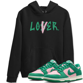 Dunk Low Medium Soft Pink Malachite shirt to match jordans Loser Lover sneaker tees Dunks Medium Soft Pink Malachite Streetwear Brand SNRT Sneaker Release Tees unisex cotton Black 1 crew neck shirt