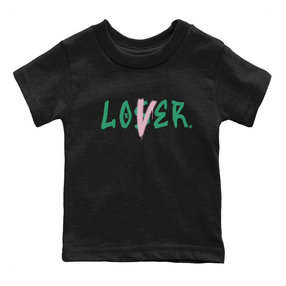 Dunk Low Medium Soft Pink Malachite shirt to match jordans Loser Lover sneaker tees Dunks Medium Soft Pink Malachite Streetwear Brand SNRT Sneaker Release Tees baby toddler Black 2 cotton Shirt