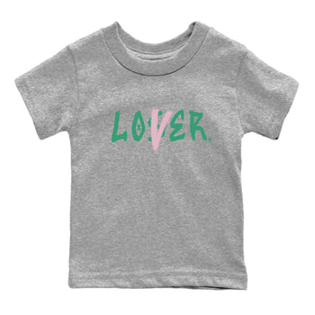 Dunk Low Medium Soft Pink Malachite shirt to match jordans Loser Lover sneaker tees Dunks Medium Soft Pink Malachite Streetwear Brand SNRT Sneaker Release Tees baby toddler Heather Grey 2 cotton Shirt