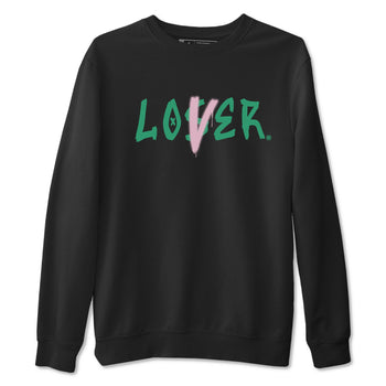 Dunk Low Medium Soft Pink Malachite shirt to match jordans Loser Lover sneaker tees Dunks Medium Soft Pink Malachite Streetwear Brand SNRT Sneaker Release Tees unisex cotton Black 2 crew neck shirt