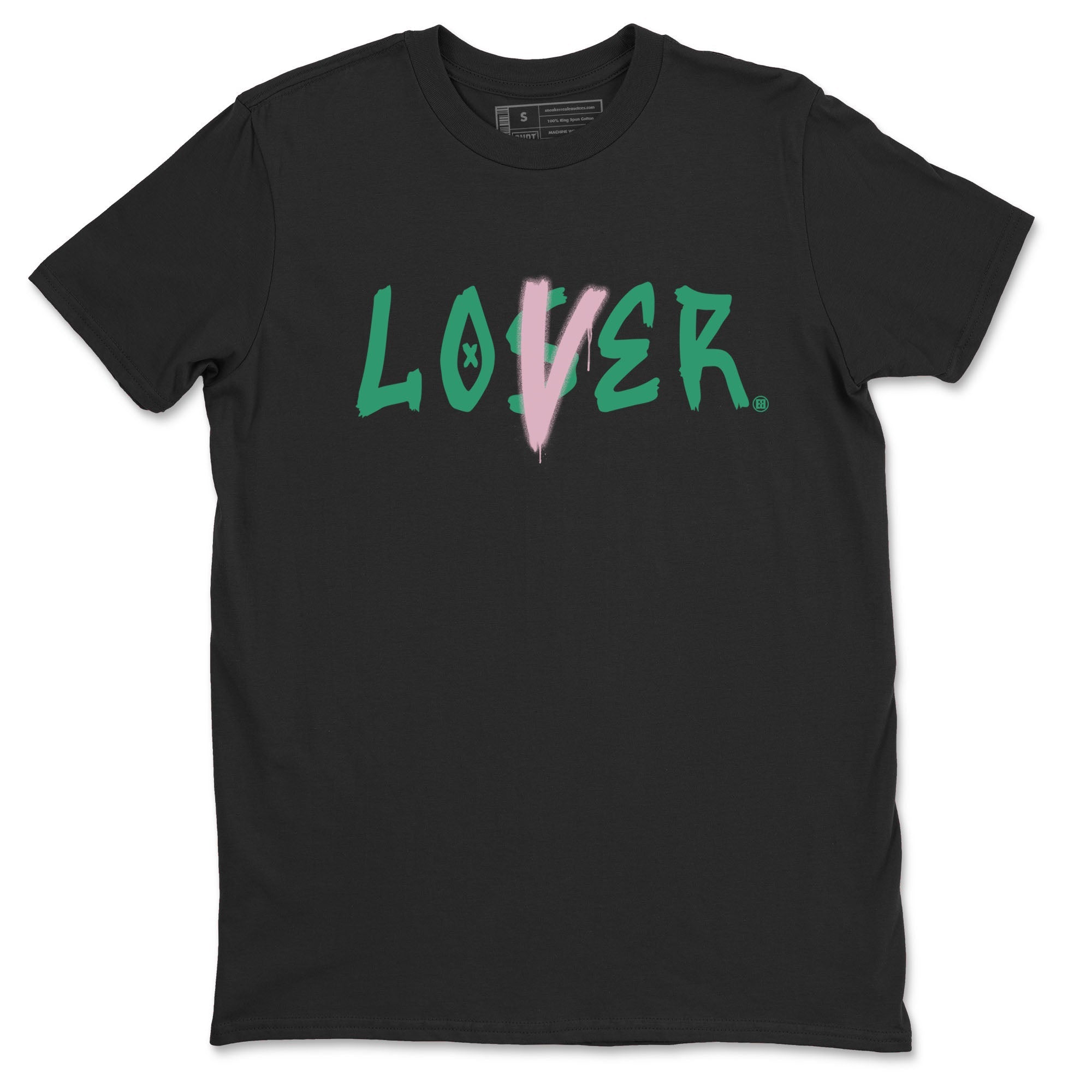 Dunk Low Medium Soft Pink Malachite shirt to match jordans Loser Lover sneaker tees Dunks Medium Soft Pink Malachite Streetwear Brand SNRT Sneaker Release Tees unisex cotton Black 2 crew neck shirt