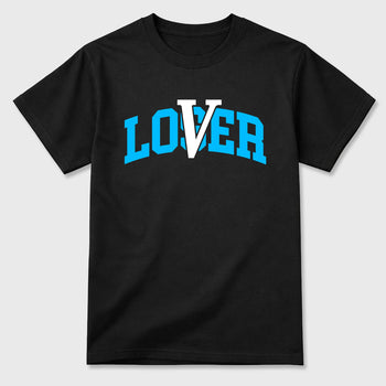 Sneaker match tees – Sneaker Tees To Match Air Foamposite Pro University Blue Shoes – Loser Lover Varsity Tee Black 2