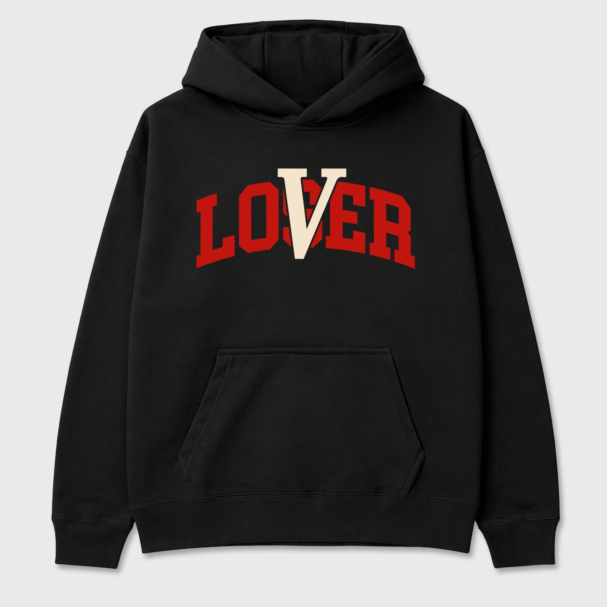 Sneaker match tees – Sneaker Tees To Match Air Jordan 4 Brick After Brick Shoes – Loser Lover Varsity Tee Black 2