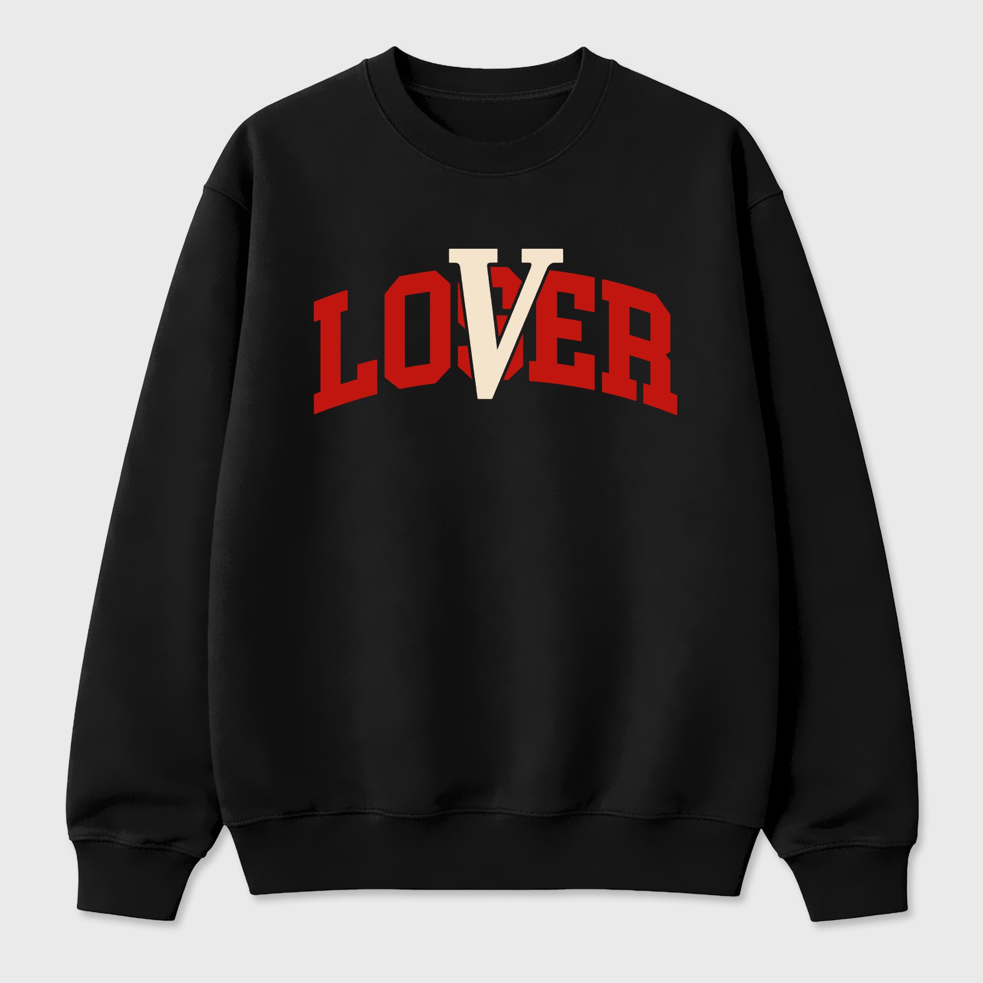 Sneaker match tees – Sneaker Tees To Match Air Jordan 4 Brick After Brick Shoes – Loser Lover Varsity Tee Black 2