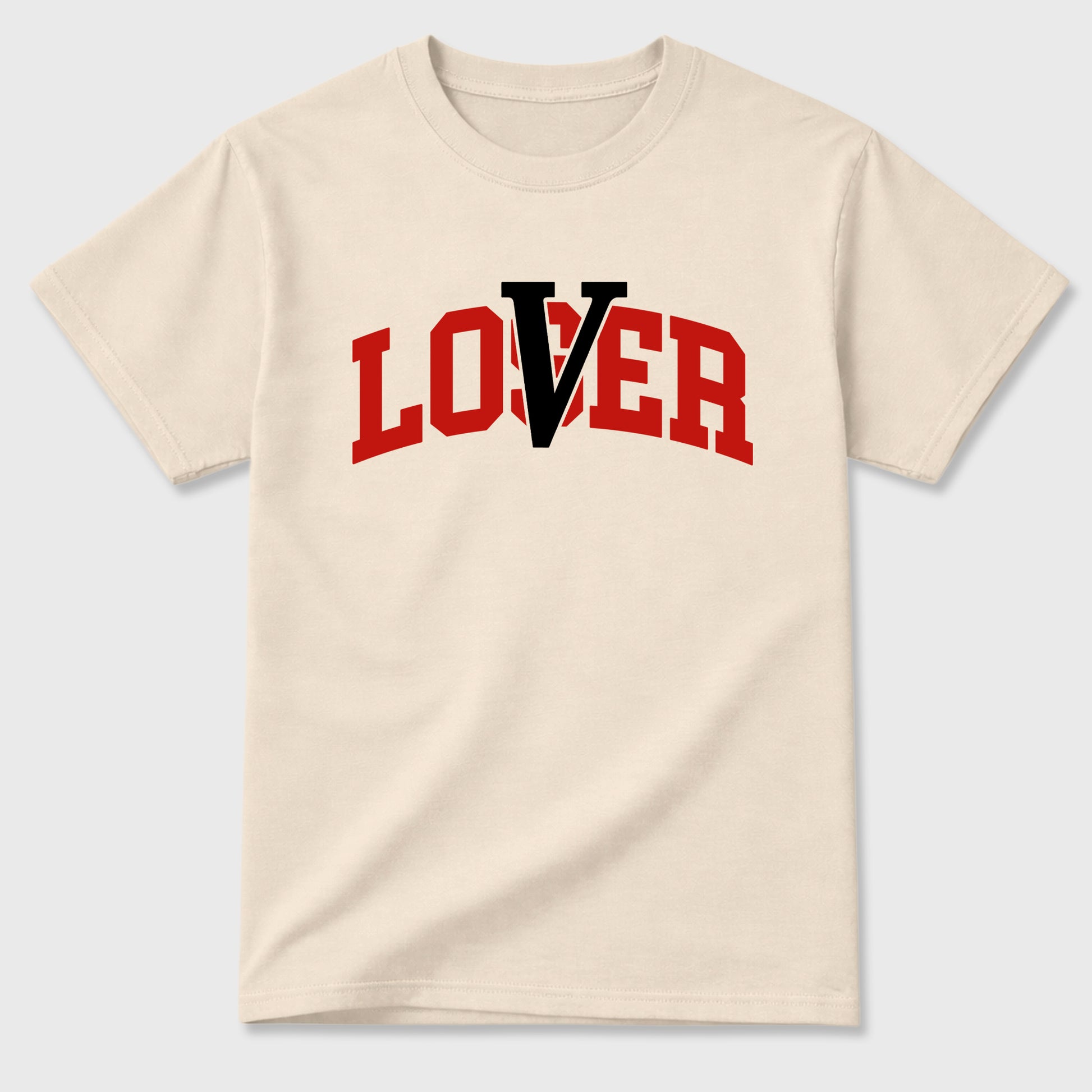 Sneaker match tees – Sneaker Tees To Match Air Jordan 4 Brick After Brick Shoes – Loser Lover Varsity Tee Natural 2