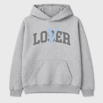 Sneaker match tees – Sneaker Tees To Match Air Jordan 5 Wolf Grey Shoes – Loser Lover Varsity Tee Heather Grey 2