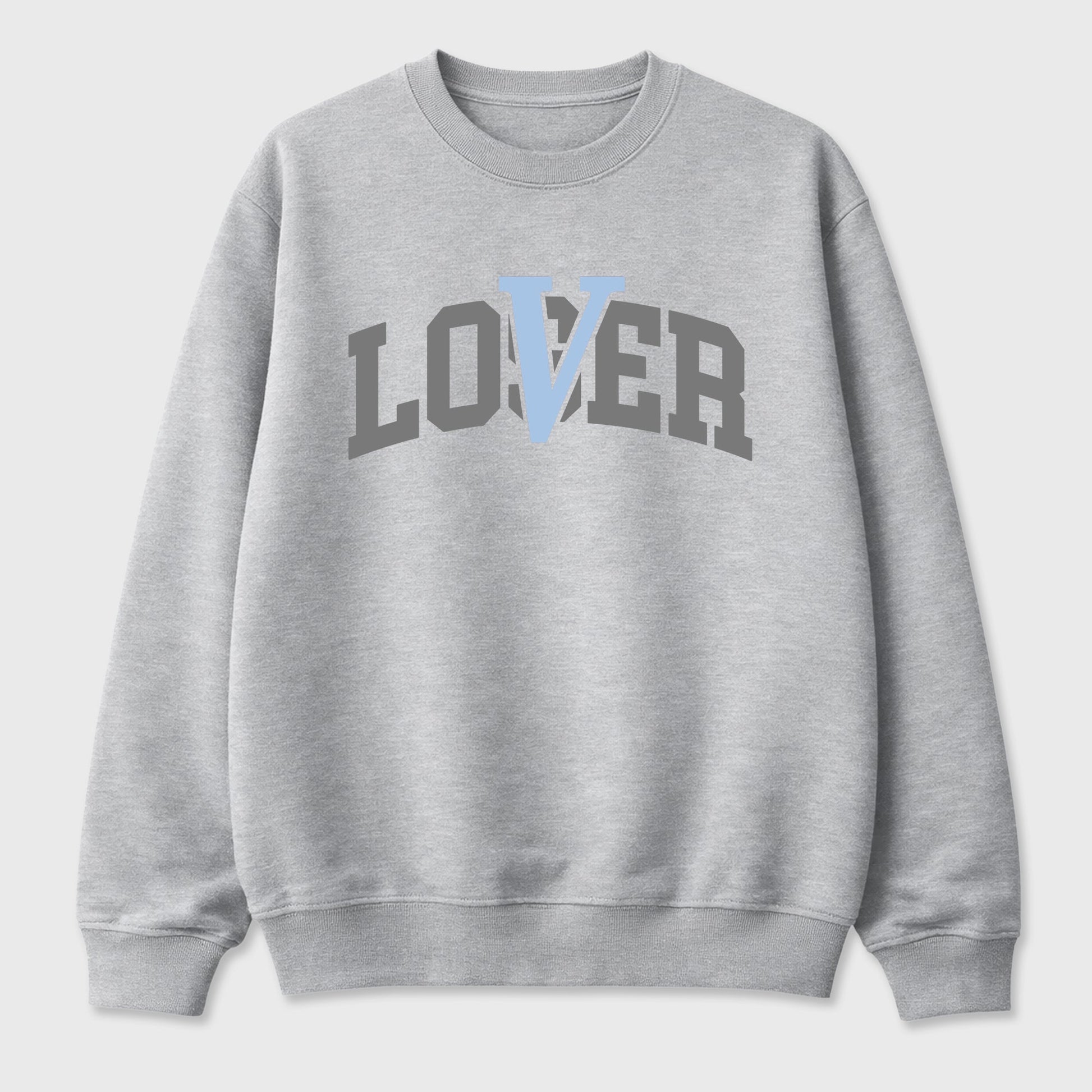 Sneaker match tees – Sneaker Tees To Match Air Jordan 5 Wolf Grey Shoes – Loser Lover Varsity Tee Heather Grey 2