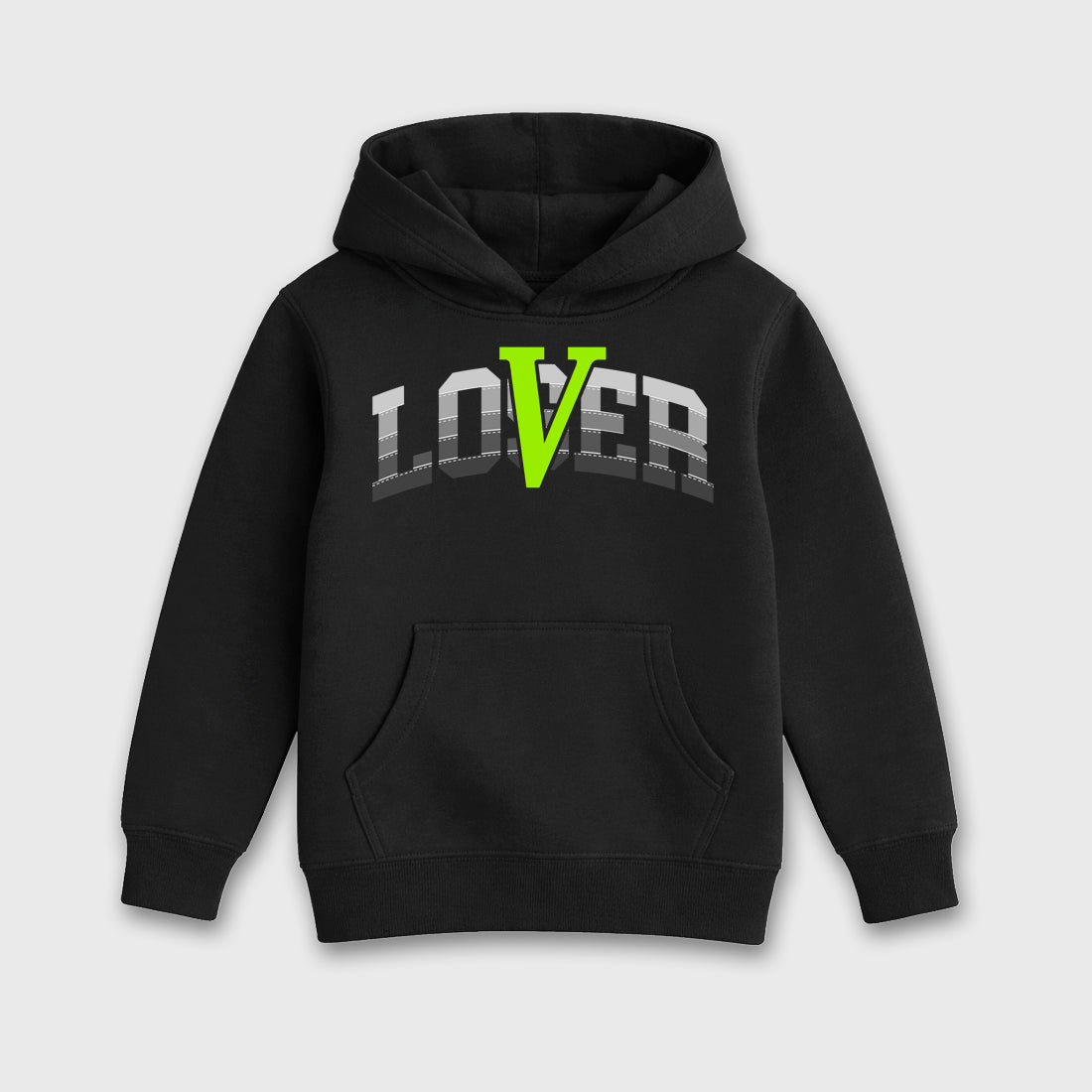Sneaker match tees – Sneaker Tees To Match Air Max 95 Neon Yellow Shoes – Loser Lover Varsity Kids T-Shirt Black 2