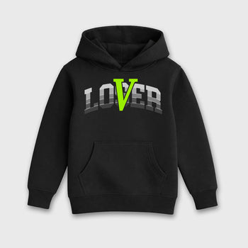 Sneaker match tees – Sneaker Tees To Match Air Max 95 Neon Yellow Shoes – Loser Lover Varsity Kids T-Shirt Black 2