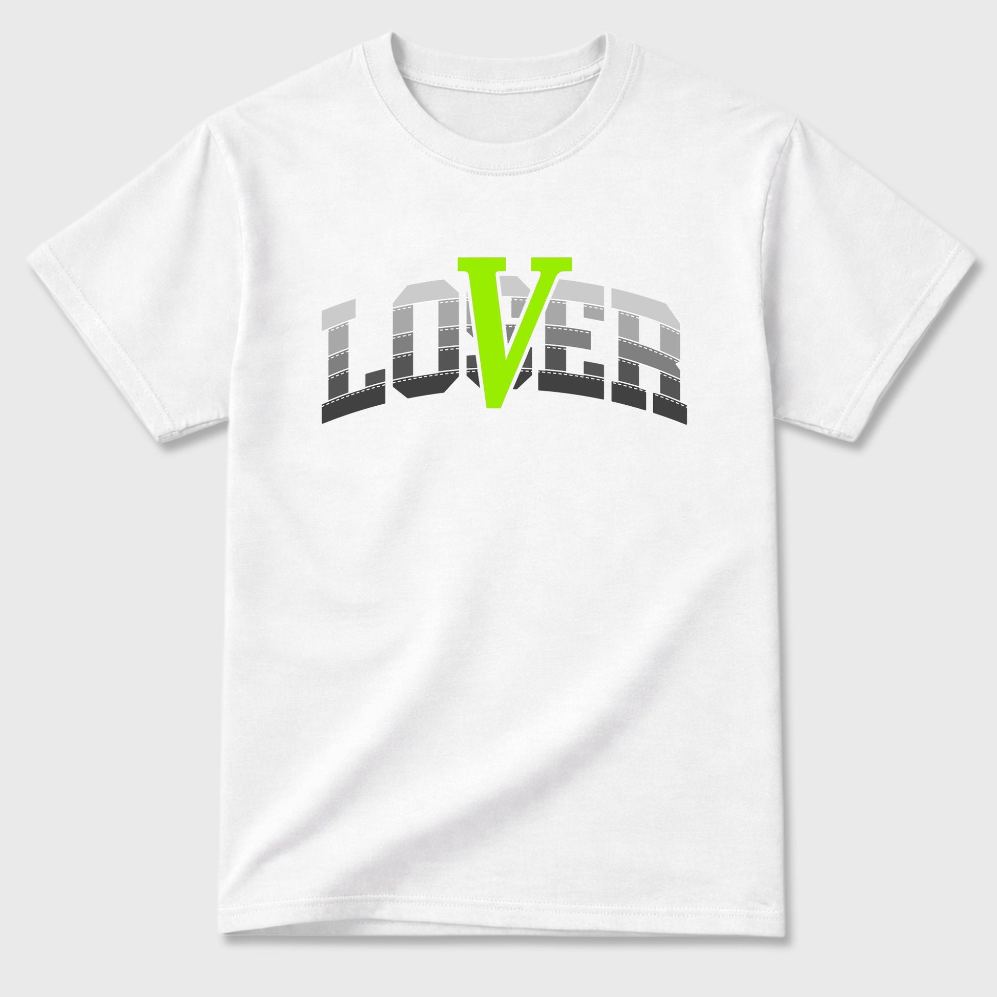 Sneaker match tees – Sneaker Tees To Match Air Max 95 Neon Yellow Shoes – Loser Lover Varsity Tee White 2