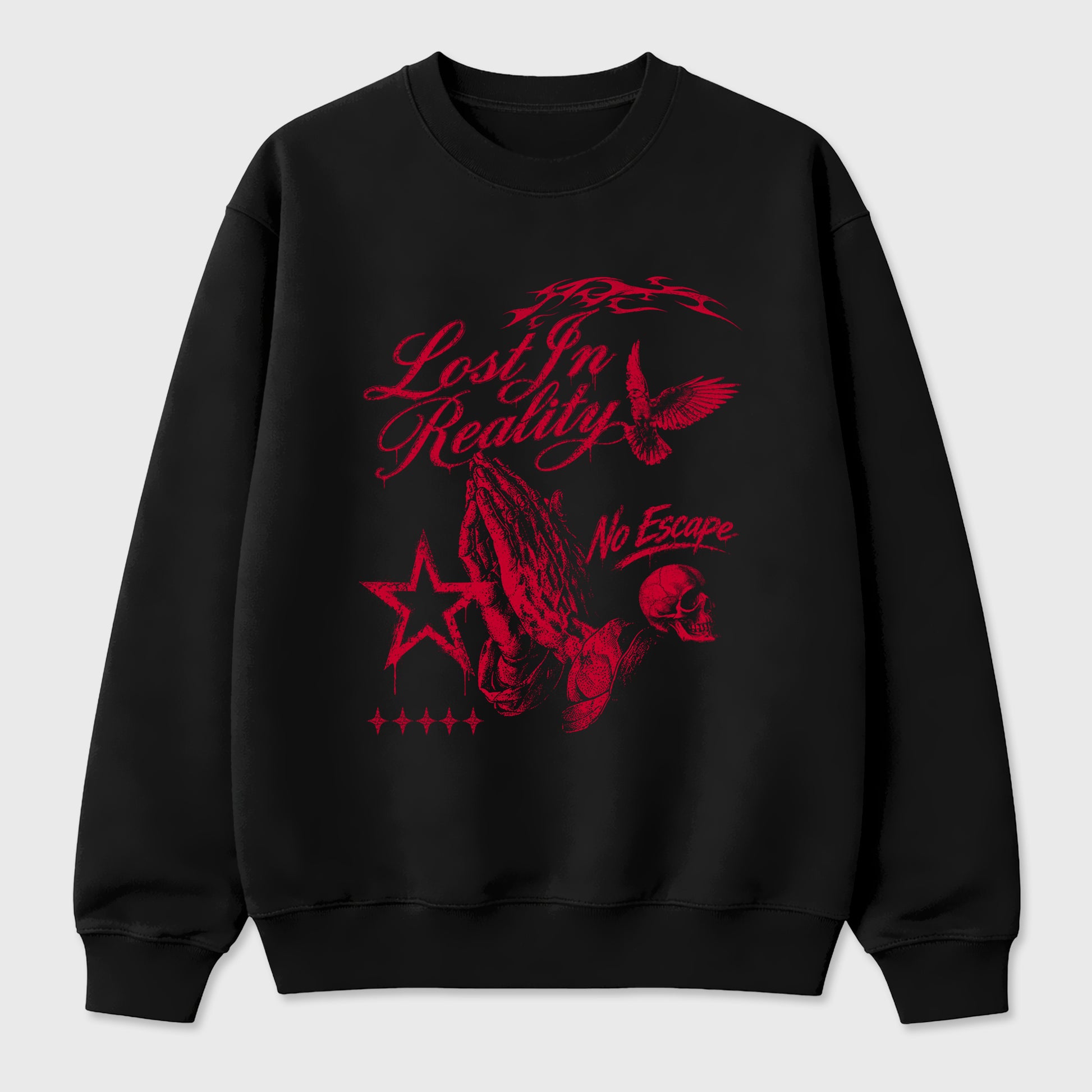 Sneaker match tees – Sneaker Tees To Match Air Jordan 1 Banned Shoes – Lost in Reality Tee Black 2