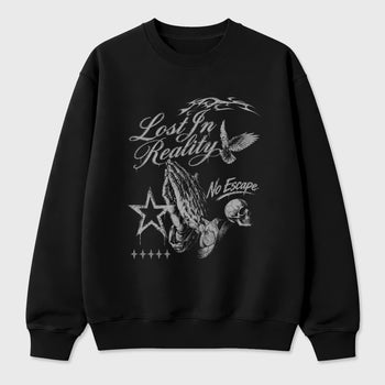 Sneaker match tees – Sneaker Tees To Match Air Jordan 6 Cap and Gown Shoes – Lost in Reality Tee Black 2