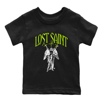 Air Force 1 Volt shirts to match jordans Lost Saint graphic tees Air Force 1 Volt t shirts to match sneakers SNRT Sneaker Tees Youth Baby Black 2 tee