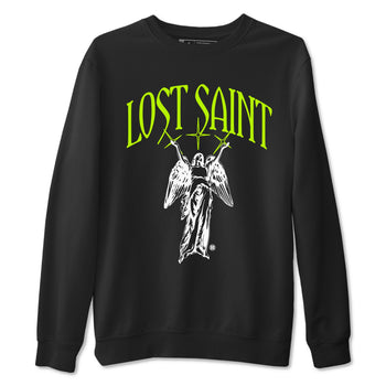 Air Force 1 Volt shirts to match jordans Lost Saint graphic tees Air Force 1 Volt t shirts to match sneakers SNRT Sneaker Tees unisex cotton Black 2 shirts