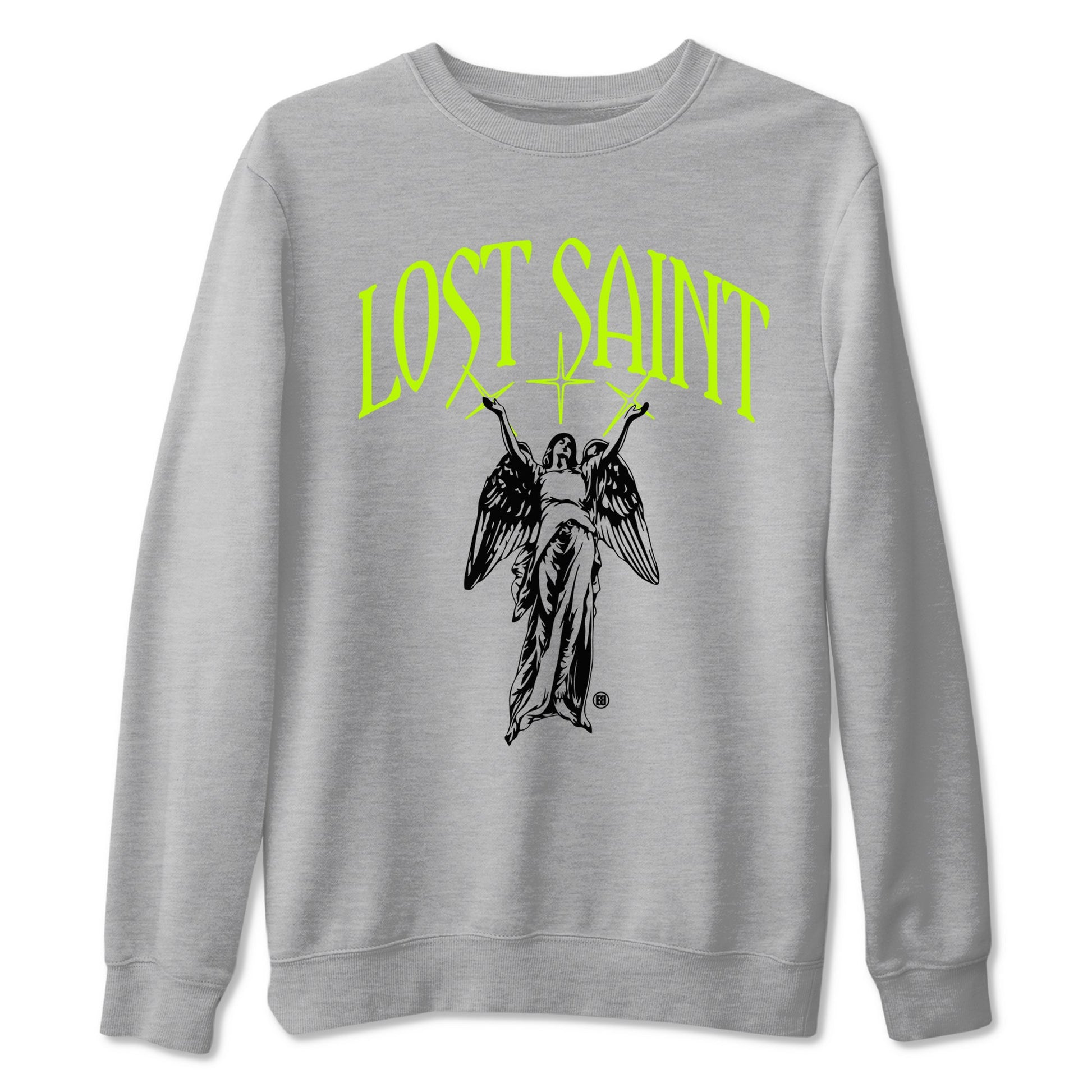 Air Force 1 Volt shirts to match jordans Lost Saint graphic tees Air Force 1 Volt t shirts to match sneakers SNRT Sneaker Tees unisex cotton Heather Grey 2 shirts