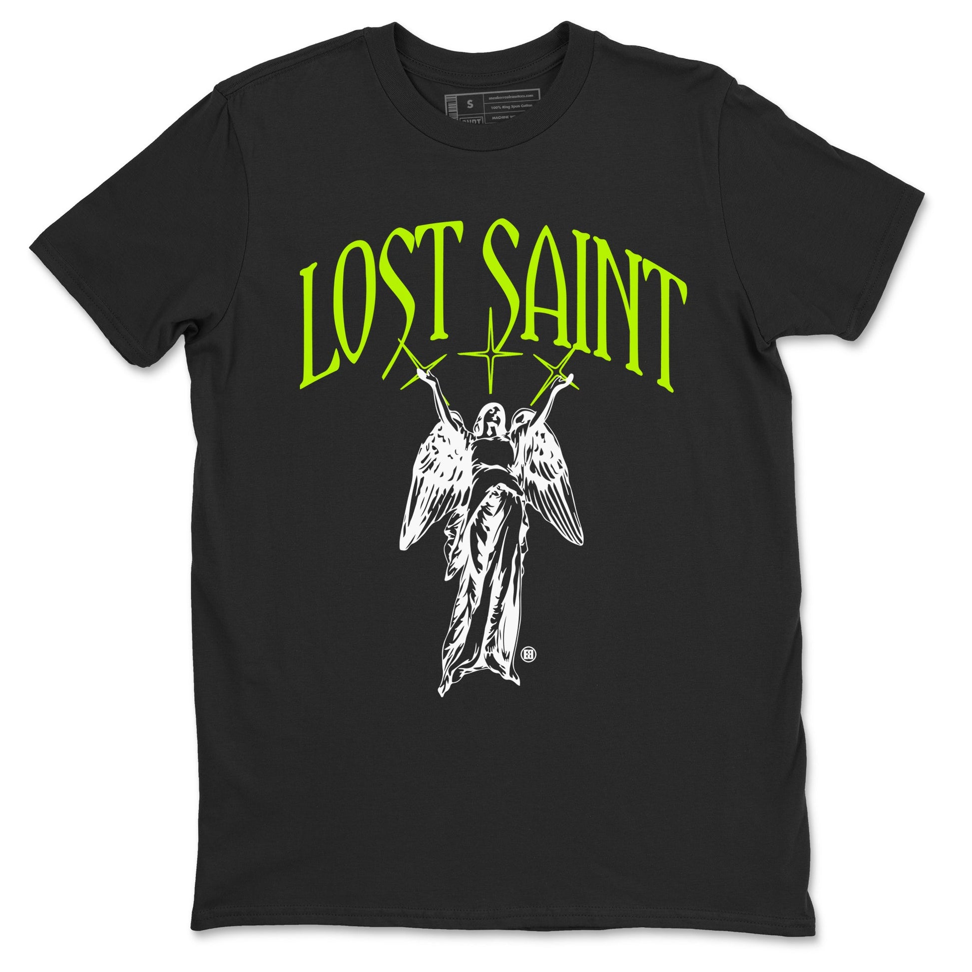 Air Force 1 Volt shirts to match jordans Lost Saint graphic tees Air Force 1 Volt t shirts to match sneakers SNRT Sneaker Tees unisex cotton Black 2 shirts