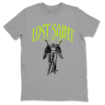 Air Force 1 Volt shirts to match jordans Lost Saint graphic tees Air Force 1 Volt t shirts to match sneakers SNRT Sneaker Tees unisex cotton Heather Grey 2 shirts