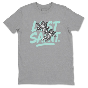 Lost Saint sneaker match t-shirt styled to complete your fit with the Air Jordan 11 Igloo sneakers, shown in Heather Grey 2.