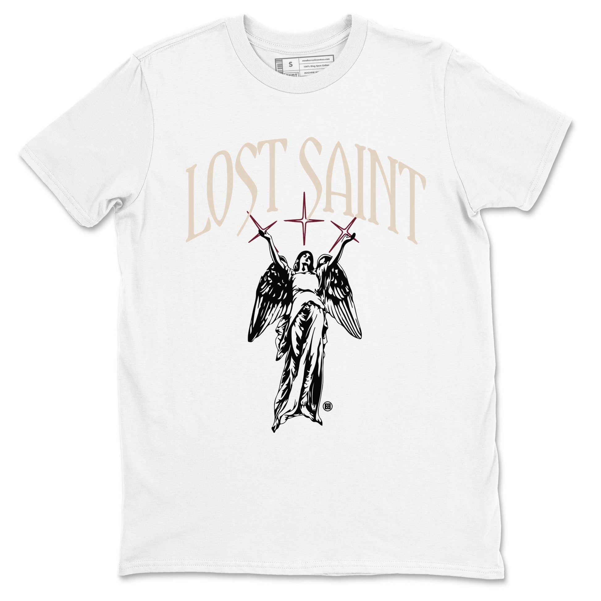 Air Jordan 4 A Ma Maniere x Fossil Stone shirts to match jordans Lost Saint graphic tees Air Jordan 4 A Ma Maniere x Fossil Stone t shirts to match sneakers SNRT Sneaker Tees unisex cotton White 2 shirts
