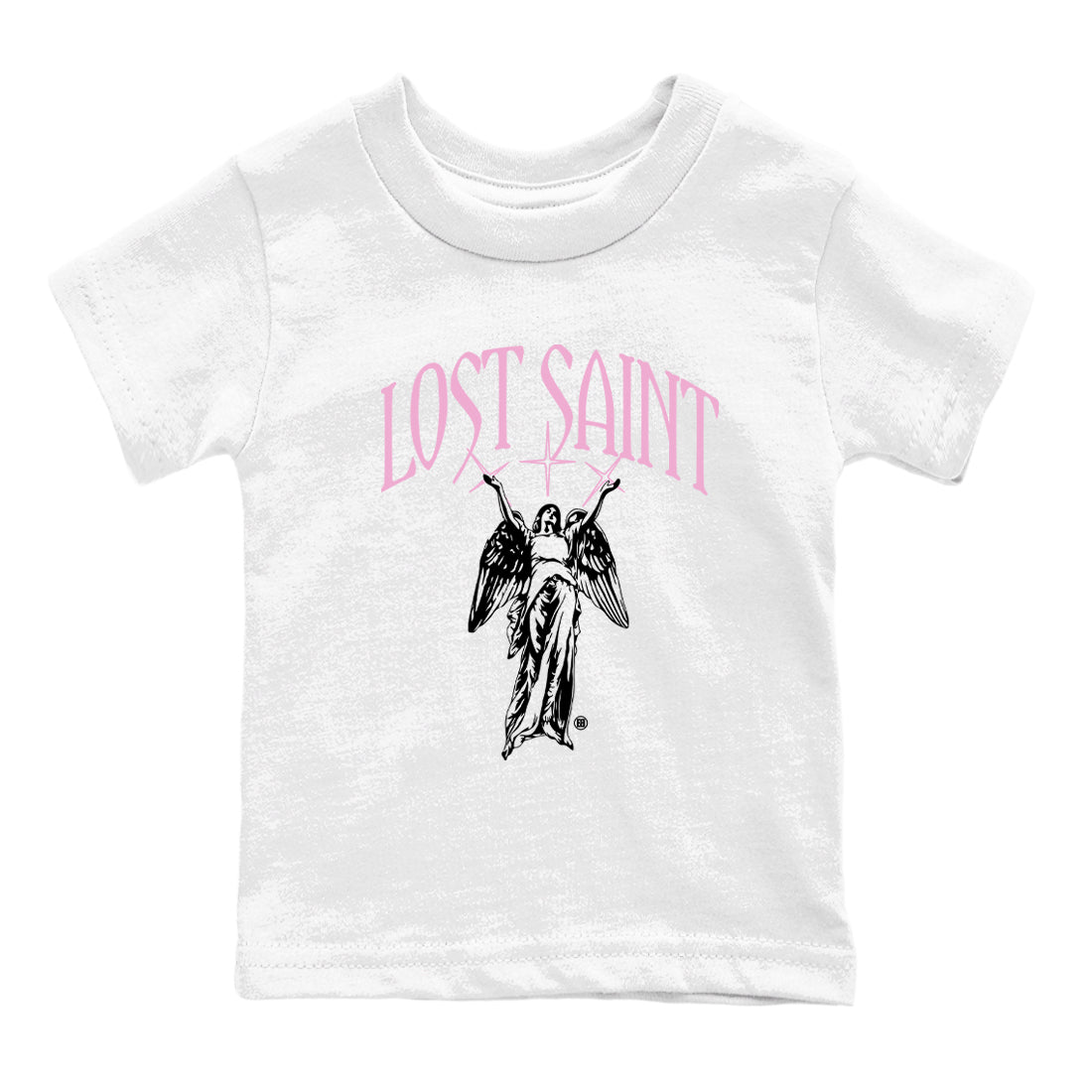 Air Jordan 4 Orchid shirts to match jordans Lost Saint graphic tees 4s Orchid t shirts to match sneakers SNRT Sneaker Tees Youth Baby White 2 tee
