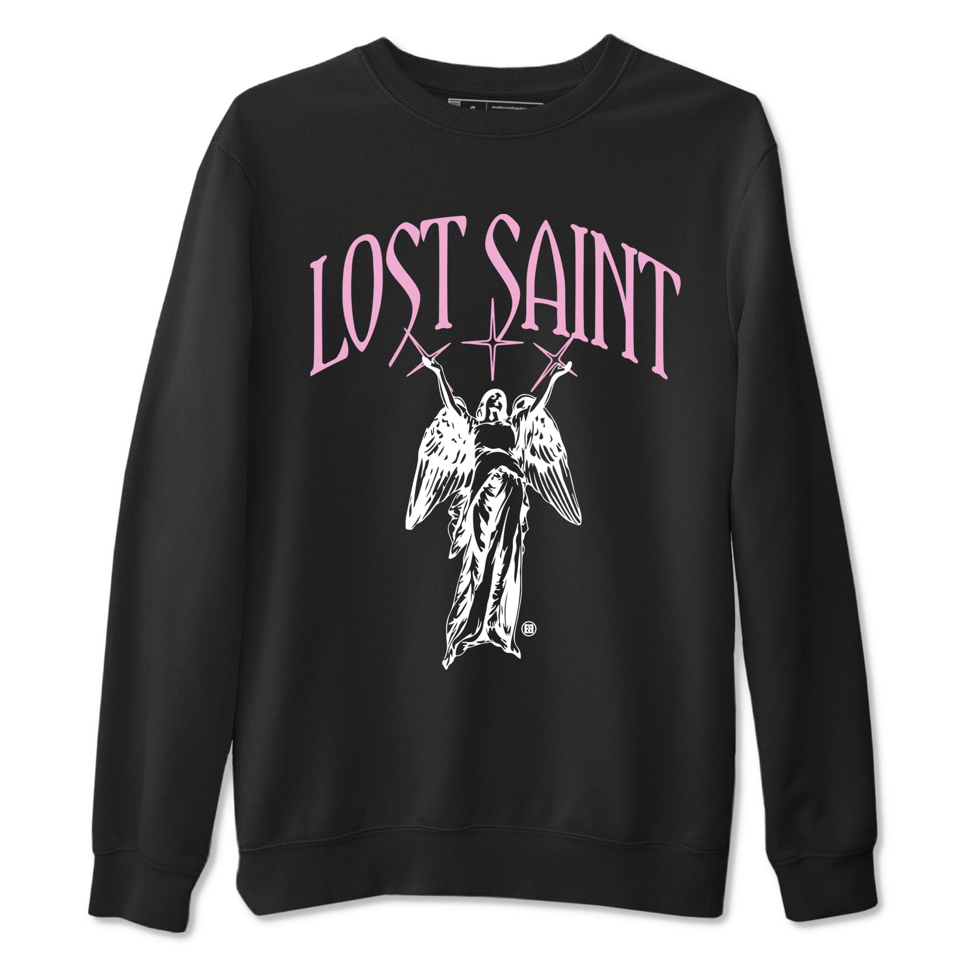 Air Jordan 4 Orchid shirts to match jordans Lost Saint graphic tees 4s Orchid t shirts to match sneakers SNRT Sneaker Tees unisex cotton Black 2 shirts