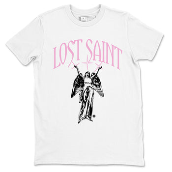 Air Jordan 4 Orchid shirts to match jordans Lost Saint graphic tees 4s Orchid t shirts to match sneakers SNRT Sneaker Tees unisex cotton White 2 shirts