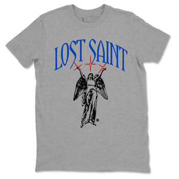 4s Rare Air shirts to match jordans Lost Saint graphic tees Air Jordan 4 Rare Air t shirts to match sneakers SNRT Sneaker Tees unisex cotton Heather Grey 2 shirts