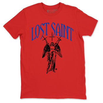 4s Rare Air shirts to match jordans Lost Saint graphic tees Air Jordan 4 Rare Air t shirts to match sneakers SNRT Sneaker Tees unisex cotton Red 2 shirts