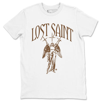 Jordan Jumpman Jack Travis Scott Dark Mocha shirts to match jordans Lost Saint graphic tees Jordan Jumpman Jack Travis Scott Dark Mocha t shirts to match sneakers SNRT Sneaker Tees unisex cotton White 2 shirts