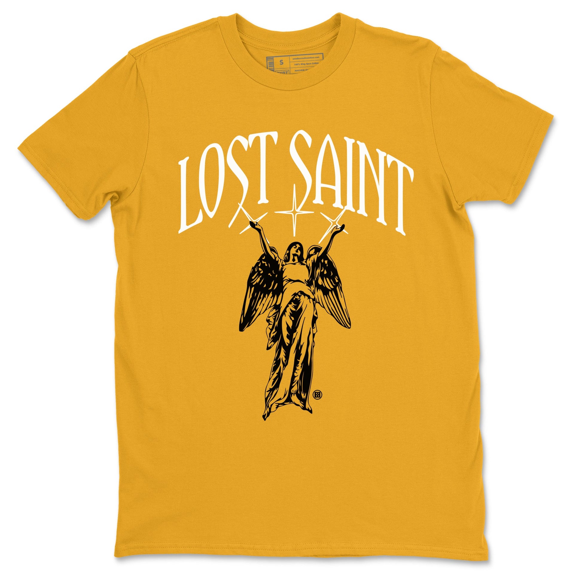 Dunk Wu Tang shirts to match jordans Lost Saint graphic tees Dunk High Wu Tang t shirts to match sneakers SNRT Sneaker Tees unisex cotton Gold 2 shirts