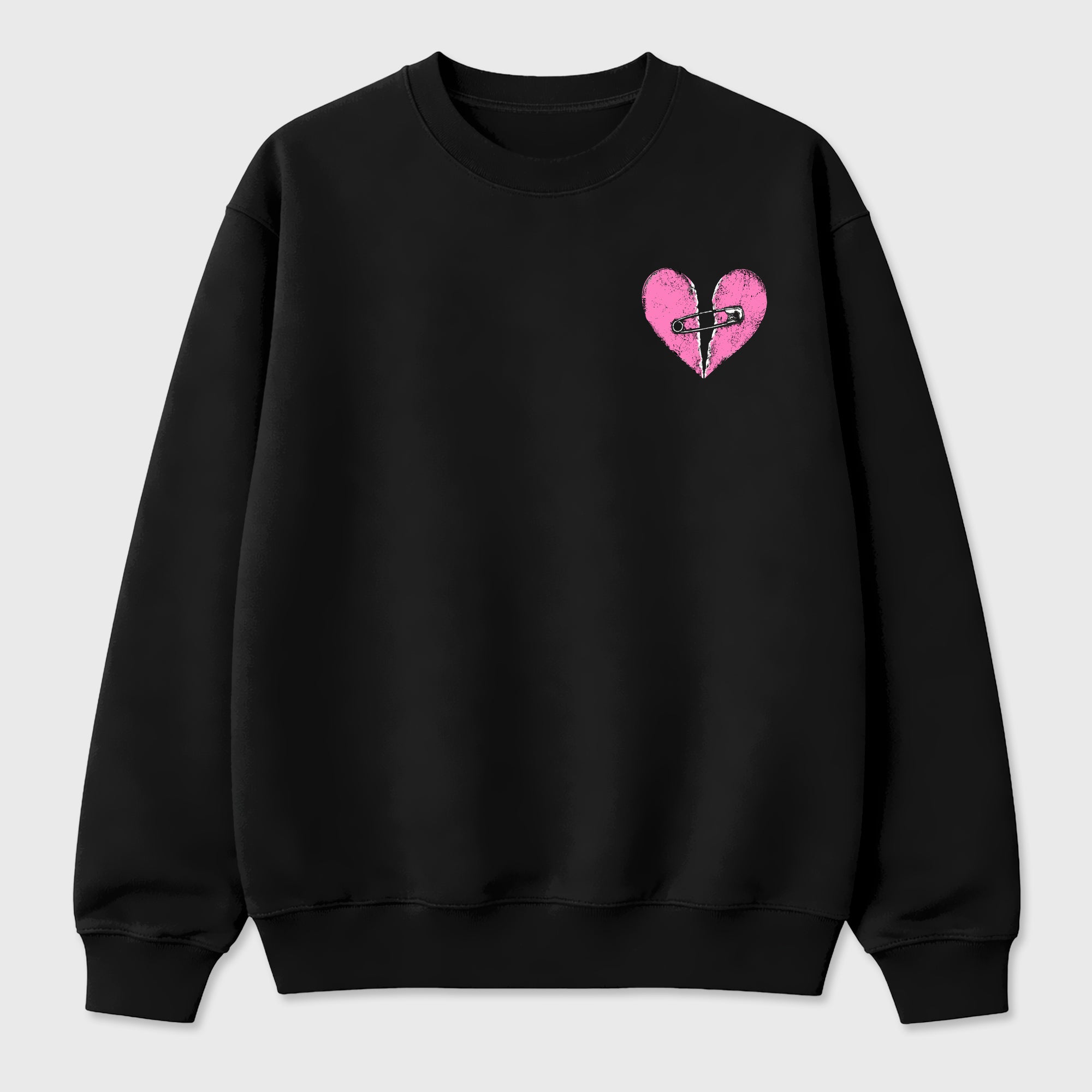 Love Heals Graphic T-Shirt featuring original streetwear artwork designed to match the . Black Graphic Tee.