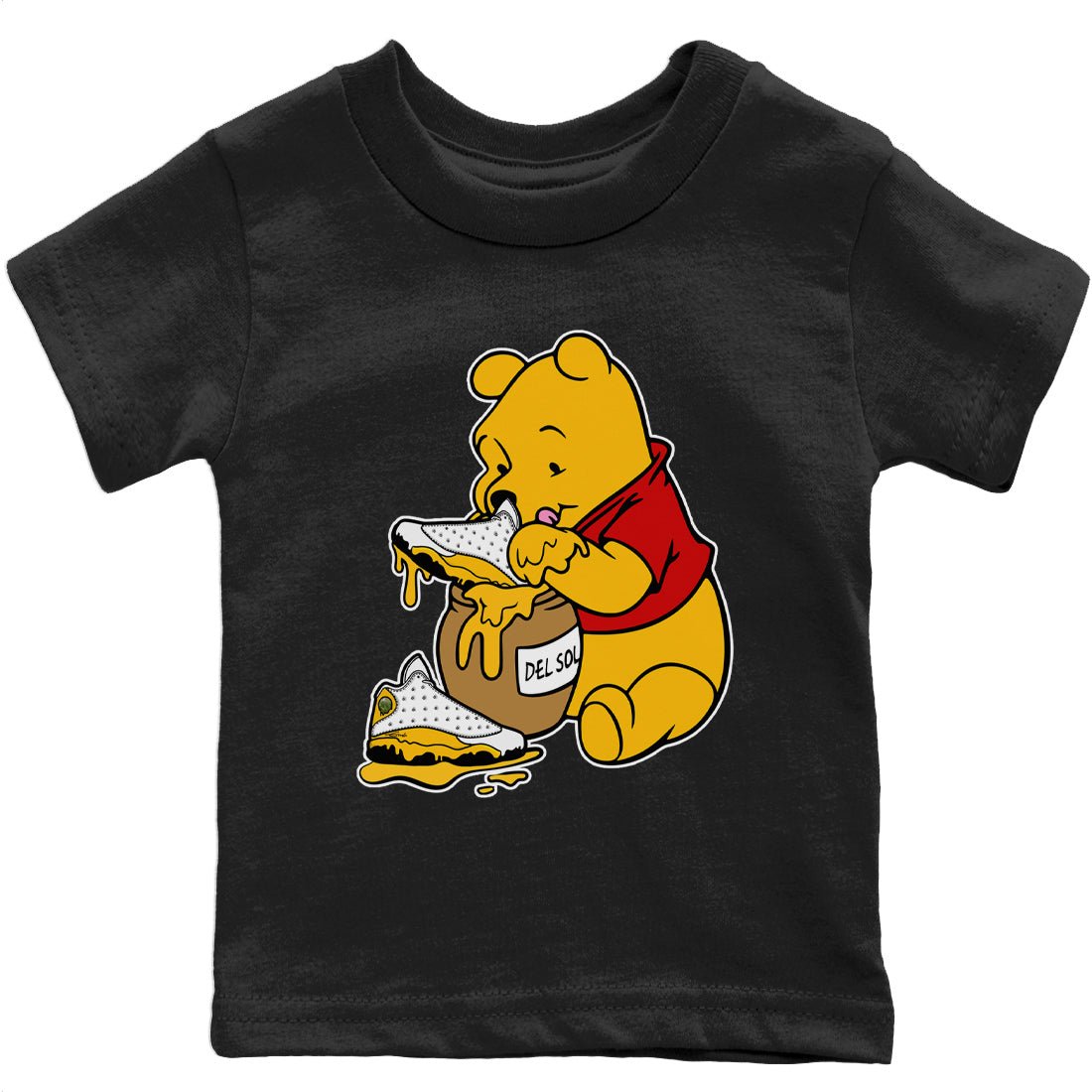 Love Honey Kids Tops - Air Jordan 13 Del Sol - SNRT Sneaker Tee