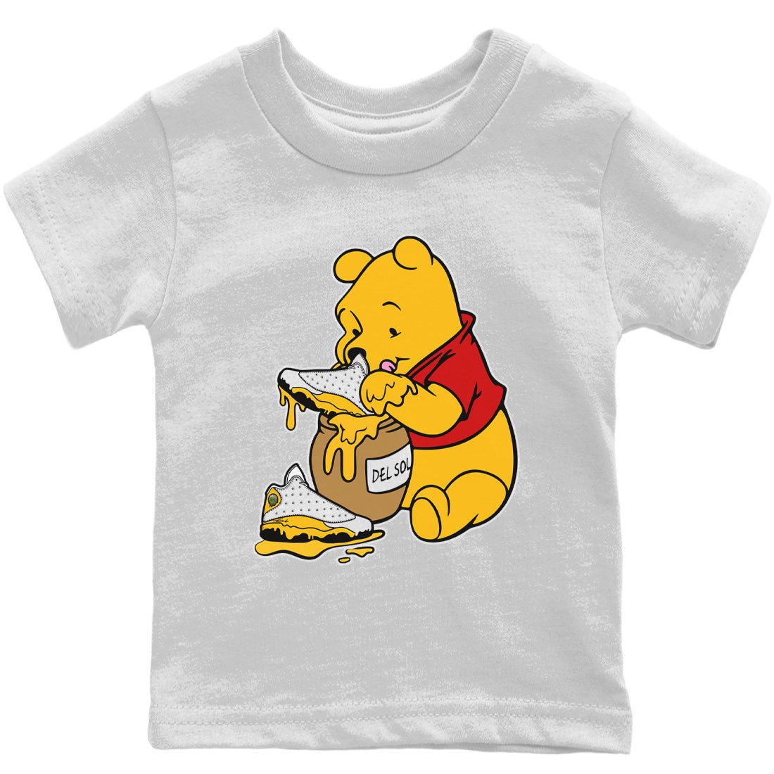 Love Honey Kids Tops - Air Jordan 13 Del Sol - SNRT Sneaker Tee