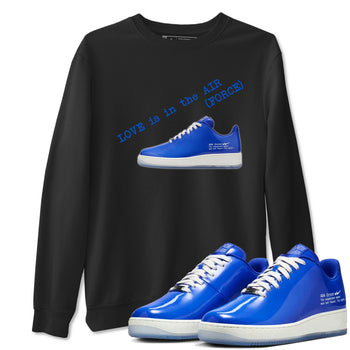 Air Force 1 404 Error shirt to match jordans Love Is In The Air sneaker tees Air Force 1 404 Error SNRT Sneaker Release Tees unisex cotton Black 1 crew neck shirt