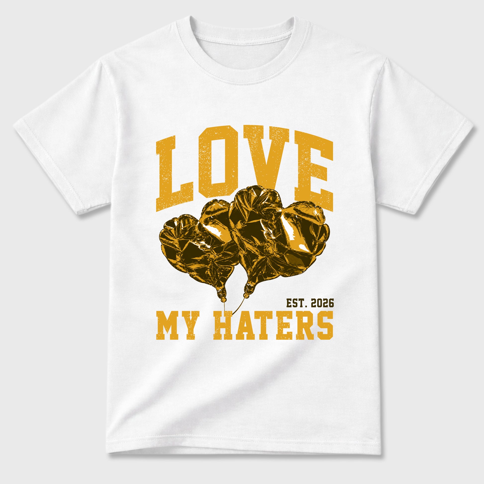 Sneaker match tees – Sneaker Tees To Match Air Jordan 11 Mother's Day Shoes – Love My Haters Tee White 2