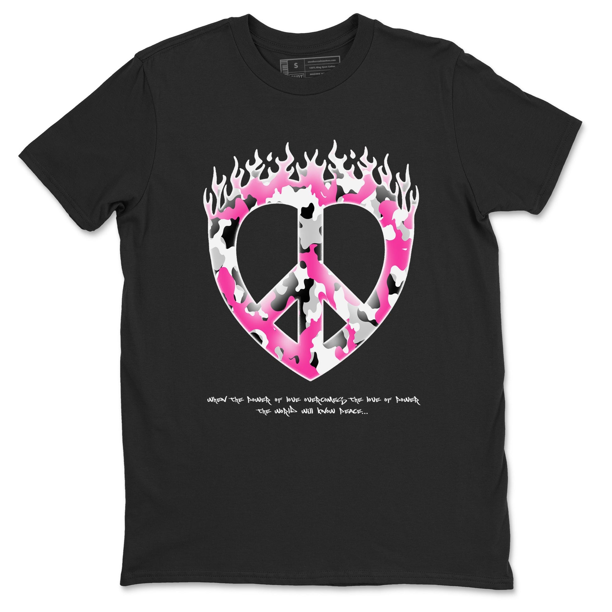 KD 4 Aunt Pearl shirts to match jordans Love Peace graphic tees KD 4 Aunt Pearl t shirts to match sneakers SNRT Sneaker Tees unisex cotton Black 2 shirts