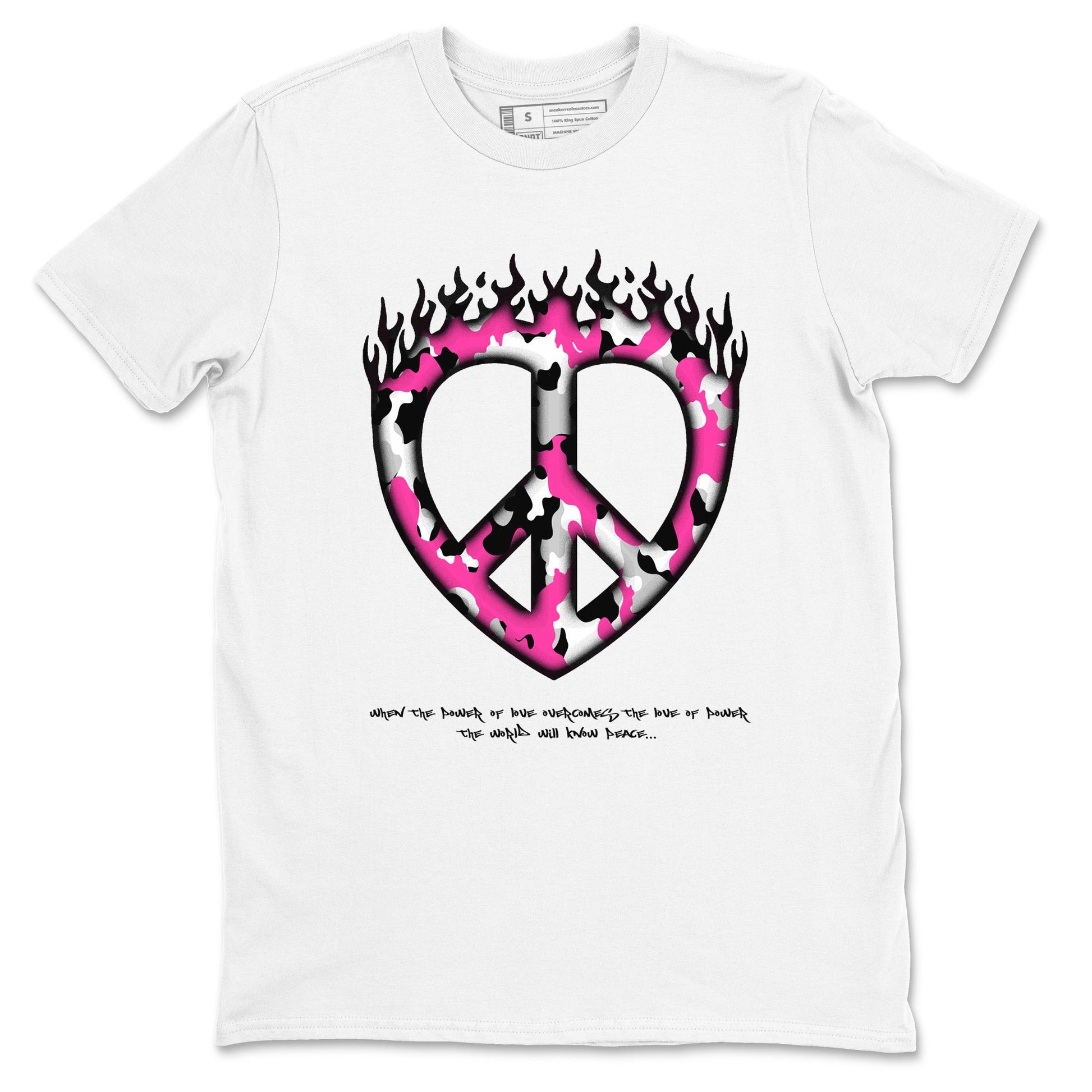 KD 4 Aunt Pearl shirts to match jordans Love Peace graphic tees KD 4 Aunt Pearl t shirts to match sneakers SNRT Sneaker Tees unisex cotton White 2 shirts