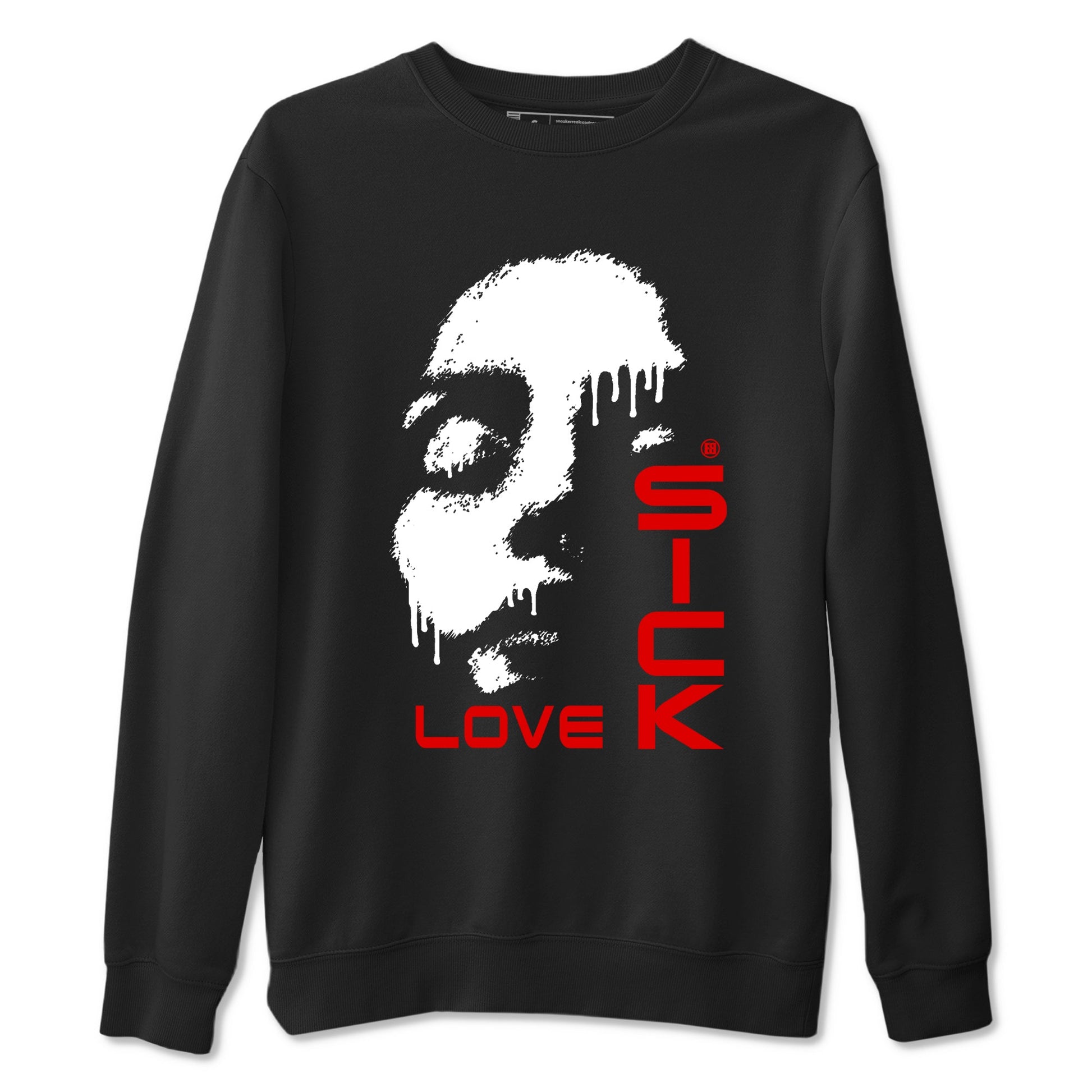 11s Bred Velvet shirts to match jordans Love Sick sneaker match tees Air Jordan 11 Bred Velvet match shoes to clothes SNRT Sneaker Tees unisex cotton Black 2 shirts