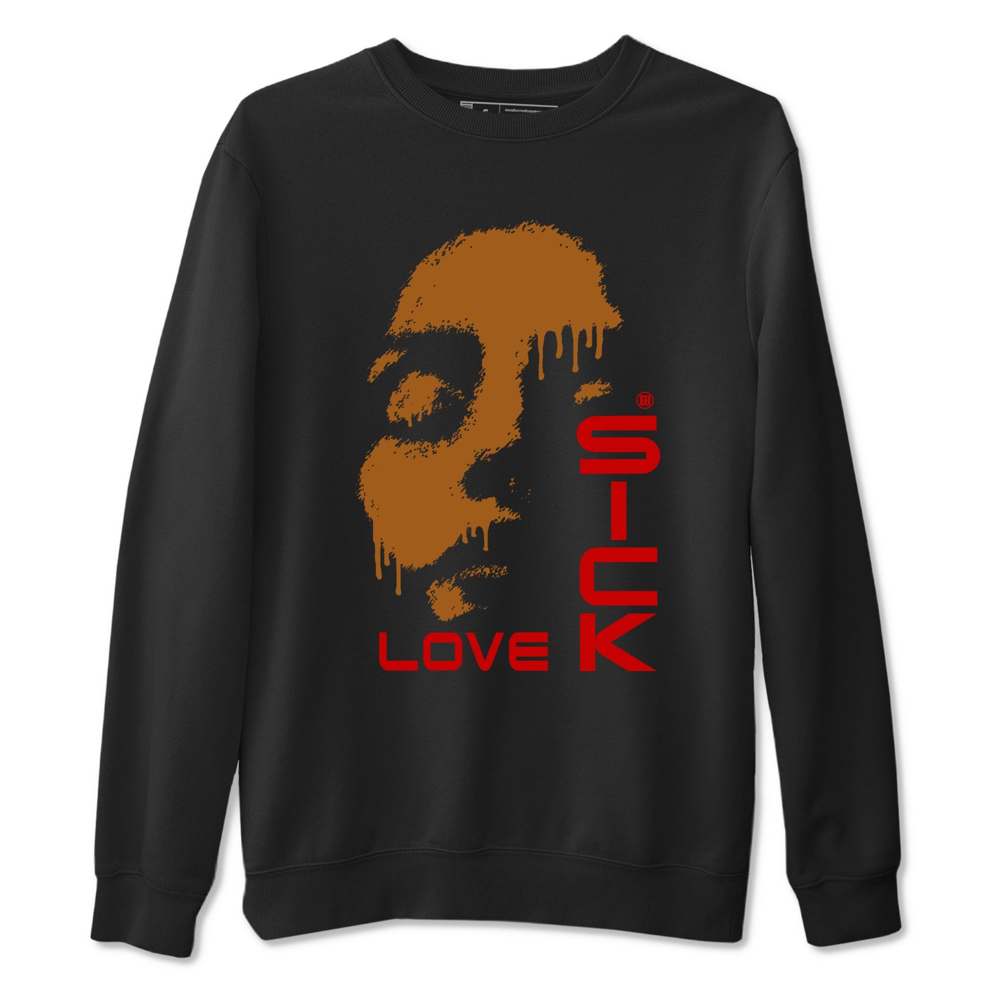 5s Archaeo Brown shirts to match jordans Love Sick sneaker match tees Air Jordan 5 Archaeo Brown match shoes to clothes SNRT Sneaker Tees unisex cotton Black 2 shirts
