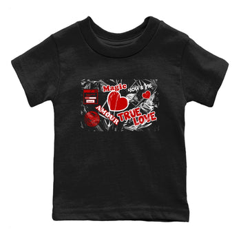 Air Jordan 11 Low Bred sneaker match tee Love Under Wraps sneaker match tees Air Jordan 11 Bred best t-shirts to match jordans SNRT Sneaker Tees Youth Baby Black 2 tee