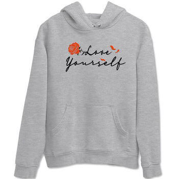 Foams One Jin shirts to match jordans Love Yourself sneaker match tees Foams One Jin match shoes to clothes SNRT Sneaker Tees unisex cotton Heather Grey 2 shirts