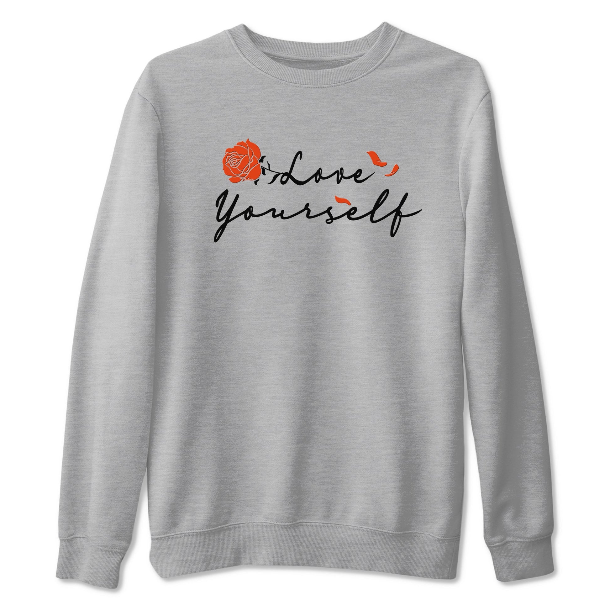 Foams One Jin shirts to match jordans Love Yourself sneaker match tees Foams One Jin match shoes to clothes SNRT Sneaker Tees unisex cotton Heather Grey 2 shirts