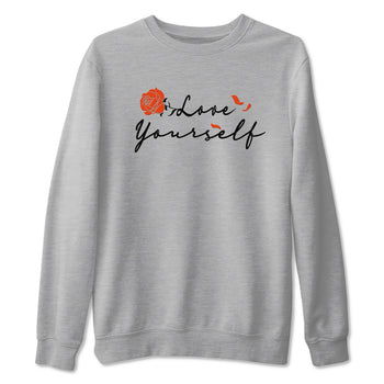 Foams One Jin shirts to match jordans Love Yourself sneaker match tees Foams One Jin match shoes to clothes SNRT Sneaker Tees unisex cotton Heather Grey 2 shirts