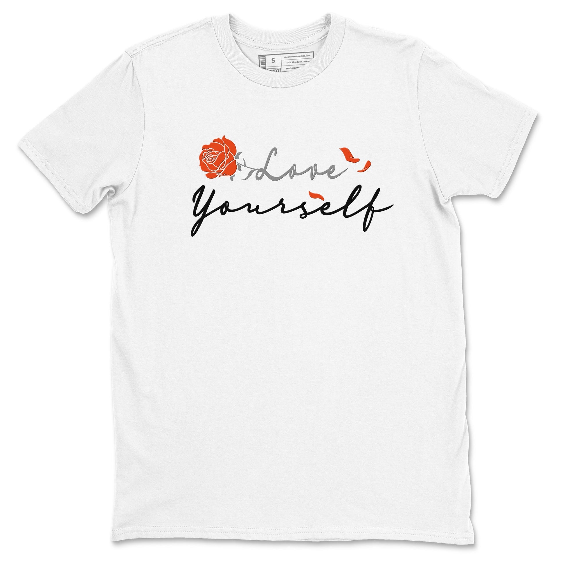Foams One Jin shirts to match jordans Love Yourself sneaker match tees Foams One Jin match shoes to clothes SNRT Sneaker Tees unisex cotton White 2 shirts