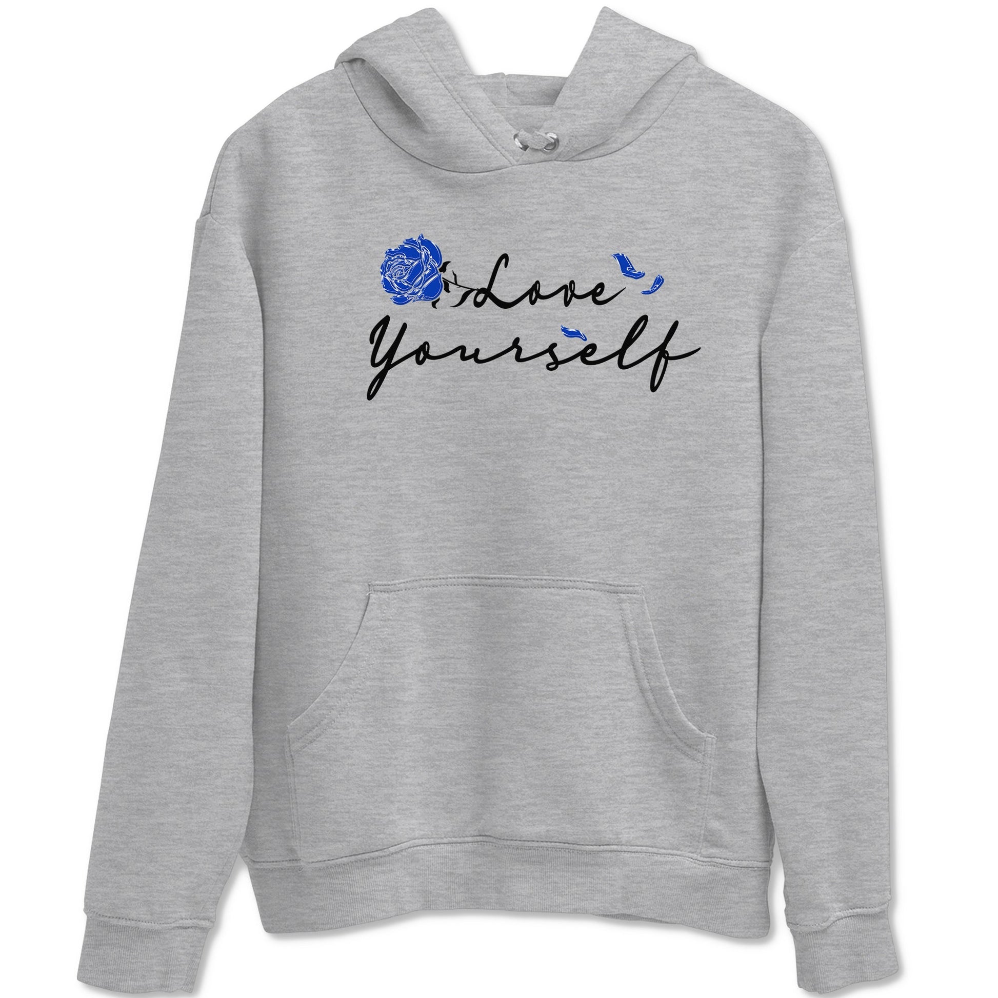 Foams One Royal shirts to match jordans Love Yourself sneaker match tees Air Foamposite One Royal match shoes to clothes SNRT Sneaker Tees unisex cotton Heather Grey 2 shirts