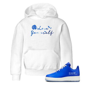 Air Force 1 404 Error shirt to match jordans Love Yourself sneaker tees Air Force 1 404 Error SNRT sneaker release tees baby toddler White 1 cotton Shirt